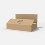 Insert box with dust flap mockup 310224