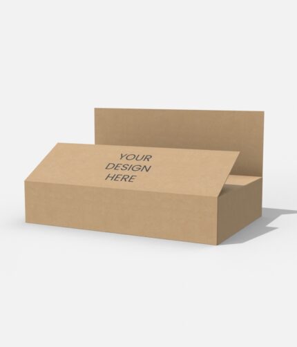 Insert box with dust flap mockup 310224
