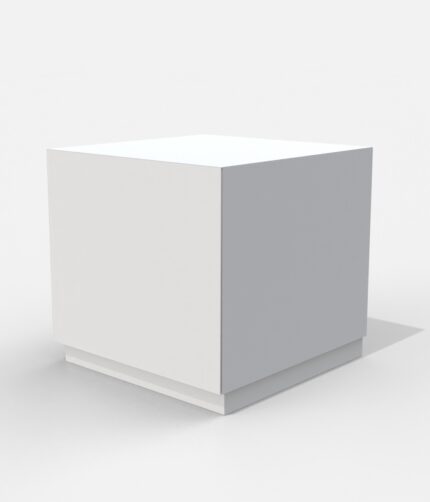 Slide square gift box mockup