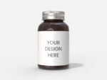 Medicine bottle mockup 512670