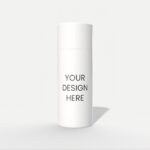 Pump cosmetic bottle mockup 512680