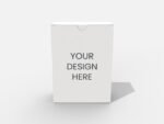 Auto lock bottom boxes tuck end paper mockup 105011