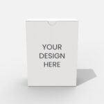 Auto lock bottom boxes tuck end paper mockup 105011