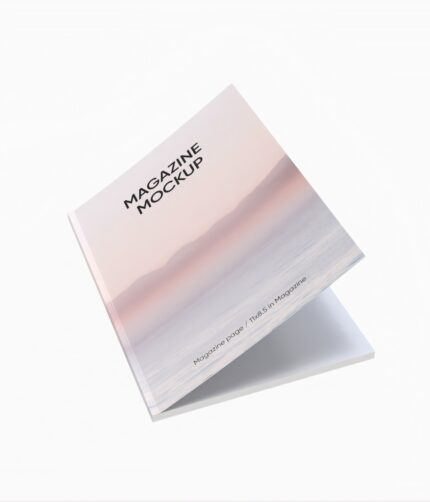 Magazine cover mockup