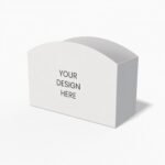 Curved display box mockup