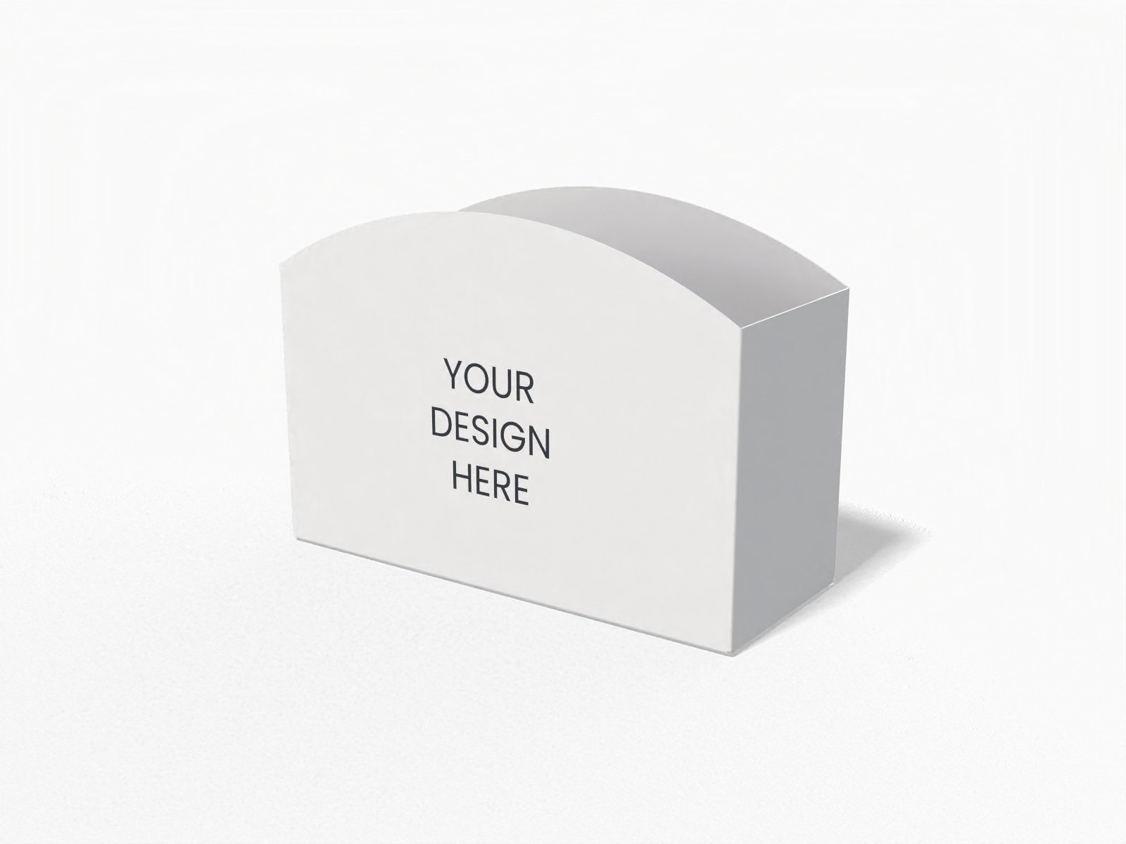 Curved display box mockup Curved display box mockup