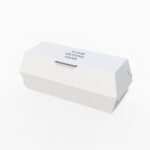 Fast food box mockup