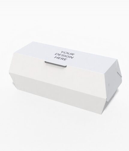 Fast food box mockup