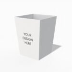 Popcorn box mockup