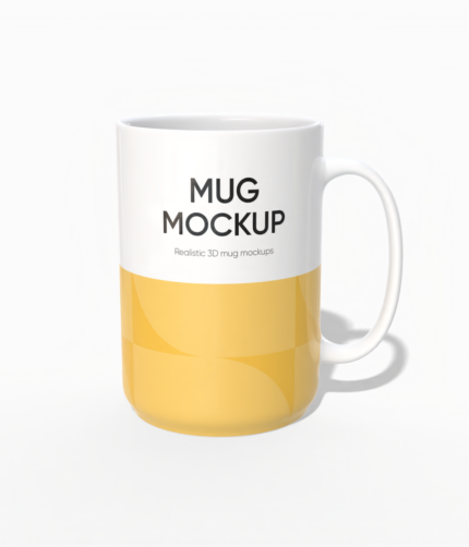 Diner mug mockup