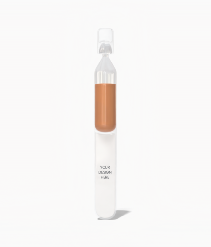 Single use essence bottle mockup