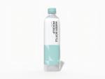 Narrow mouth water bottle mockup