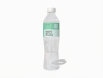 Plastic liquid bottle mockup