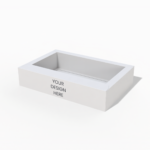 Folding display base box mockup