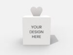 Gift box packaging mockup