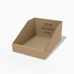 Folding box base mockup