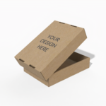 Removable lid box mockup