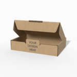 Folding display box mockup