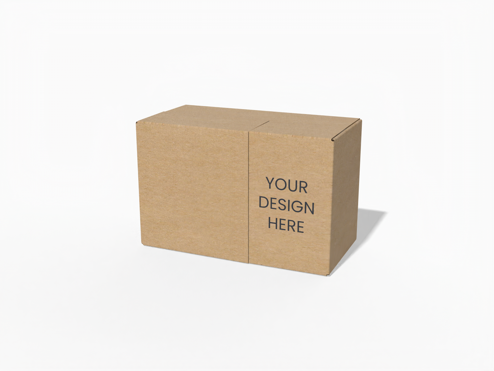 Kraft box mockup Kraft box mockup