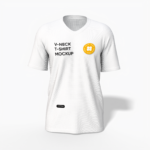 Short sleeved T-shirt mockup