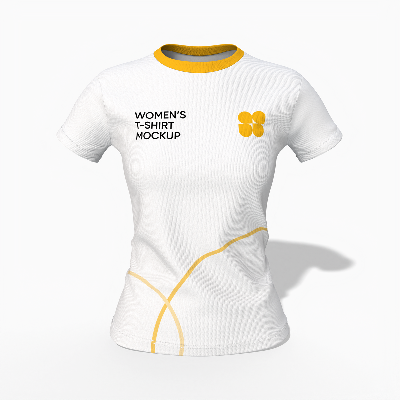 Women's t shirt mockup Women's t shirt mockup