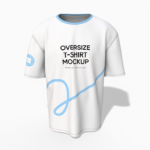 Oversize t-shirt mockup