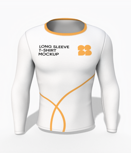 Men's crewneck sweatshirt mockup