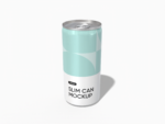 200 ml slim can mockup