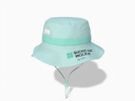 Bucket hat with windproof rope mockup