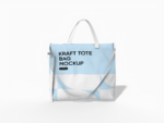 Messenger tote bag mockup