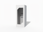 Tall barbie box mockup