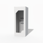 Tall barbie box mockup