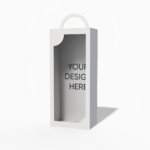 Barbie boxwith handle mockup