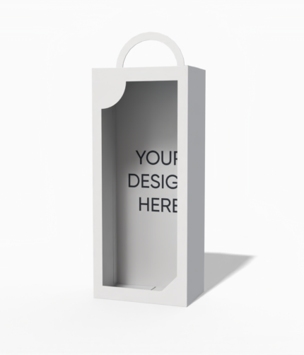 Barbie boxwith handle mockup