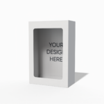 Barbie gift box mockup