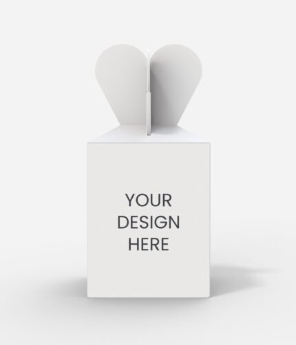 Christmas apple box packaging mockup