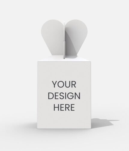 Christmas eve gift  box packaging mockup