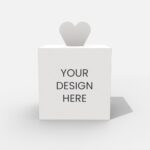 Christmas fruit gift box packaging mockup