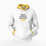 Men's hoodie mockup