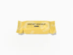 Cookie sachet package mockup