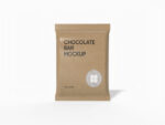 Chocolate candy bar mockup