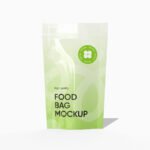 Doypack food bag mockup