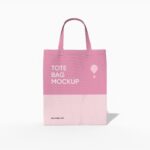 Tote shopping bag mockup
