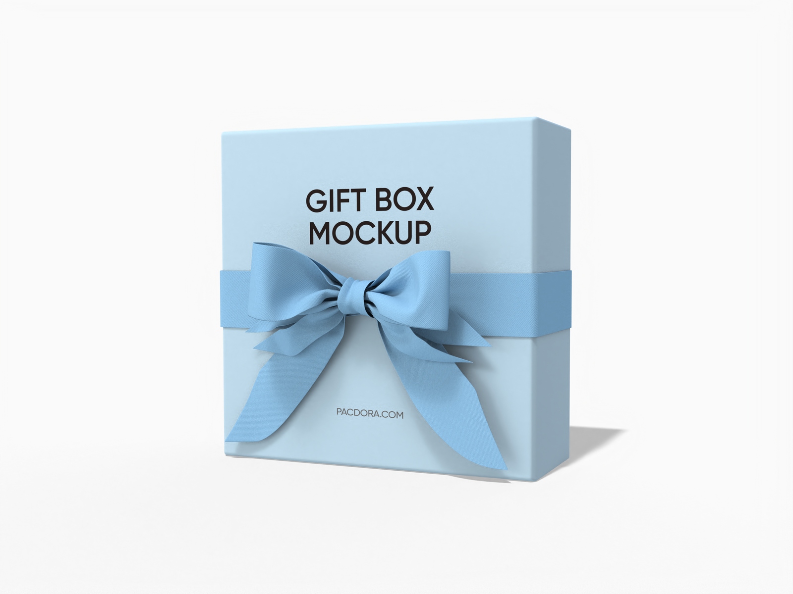 Birthday gift box mockup Birthday gift box mockup