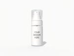 80ml pump head skincare bottle mockup