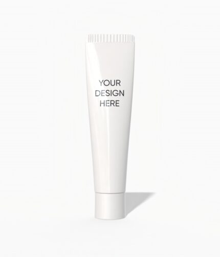 Tube soft packaging mockup