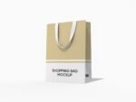 Small shopping bag mockup