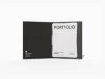 Portfolio folder mockup