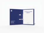 Portfolio folder mockup