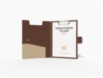 Presentation folder mockup
